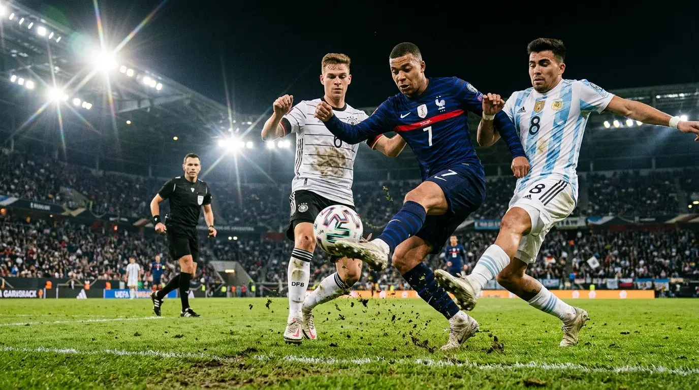 MM 2026 lohkovaihe: joukkueet rivissä kentällä ennen lohko-ottelua