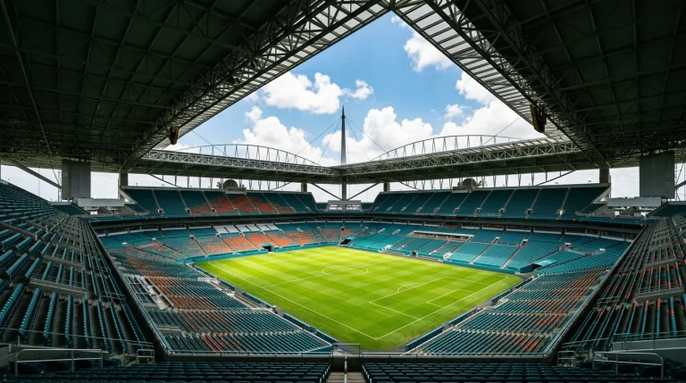Hard Rock Stadium Miamissa MM 2026 otteluiden pelipaikka