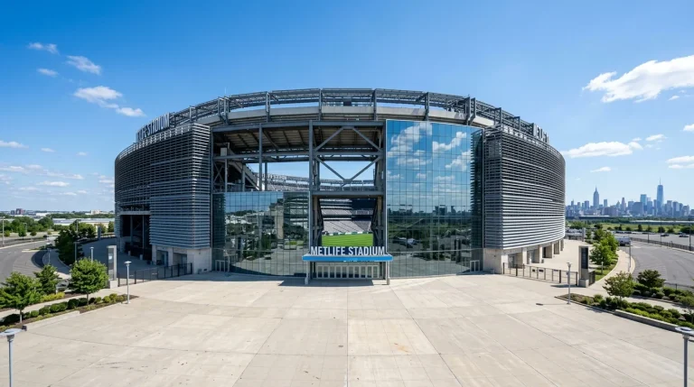 MetLife Stadium New Jerseyssä MM 2026 finaalistadion